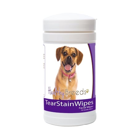 Healthy Breeds Puggle Tear Stain Wipes 840235152668